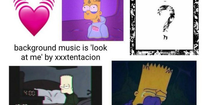 1012x1218 The 'sad' Bart Simpson edit starter pack. : starterpacks