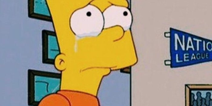 720x1280 Sad Mood Simpsons Drawings - On Log Wall