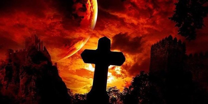 1024x768 Blood Red Moon Wallpapers Desktop Background