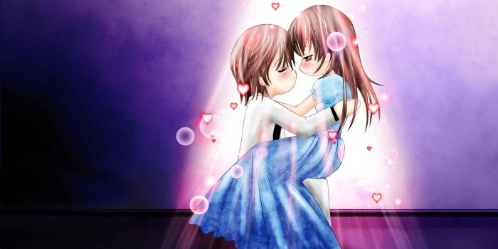 3840x2160 Love Couple Cartoon Wallpaper - 68 HD Wallpaper Collections