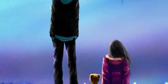 720x1280 Romantic love couple cartoon wallpapers pictures | 3D Wallpapers