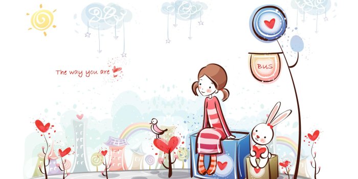 1920x1200 Couple Cartoon wallpaper - 1334608