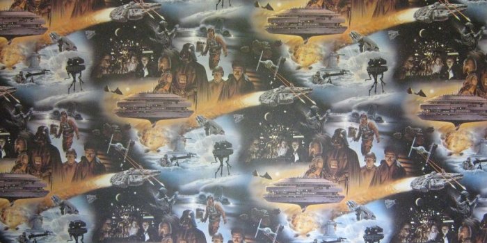 1024x768 Star Wars and Empire Strikes Back Wallpaper (Vymura, 1978/1980) | 2