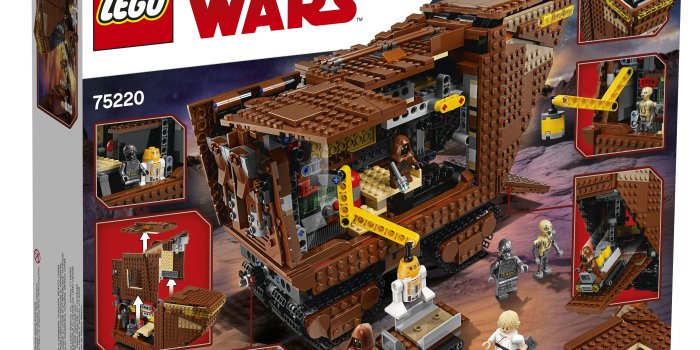 6024x6024 LEGO Star Wars TM Sandcrawler 75220 Building Set (1,239 Pieces