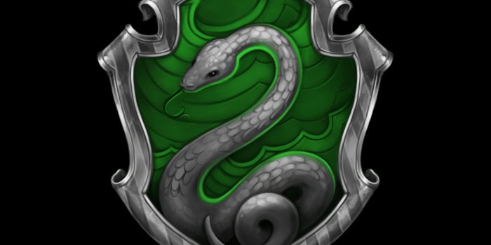 1440x2960 Ravenclaw & Slytherin house crest AMOLED wallpaper for mobile phones