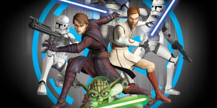 1500x1197 Walltastic 8 x 10 ft Clone Wars Wallpaper Mural: Amazon.co.uk