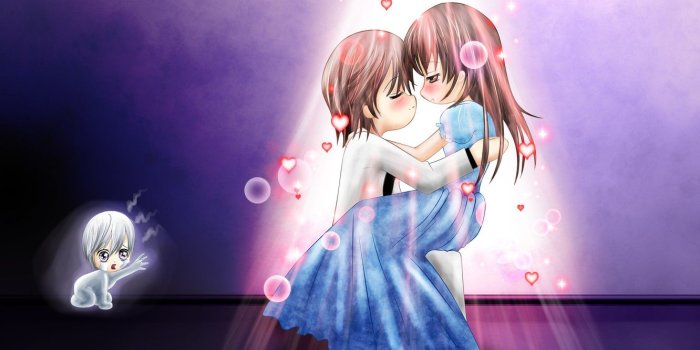 1332x850 Wallpaper girl, Wallpaper, anime, boy, art, Vampire Knight, zero