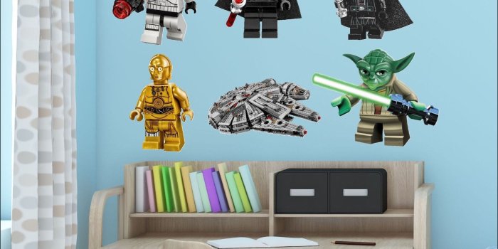 1599x1600 Star-Wars-Lego-Men-Bedroom-Full-Colour-Wall-Sticker-Transfer