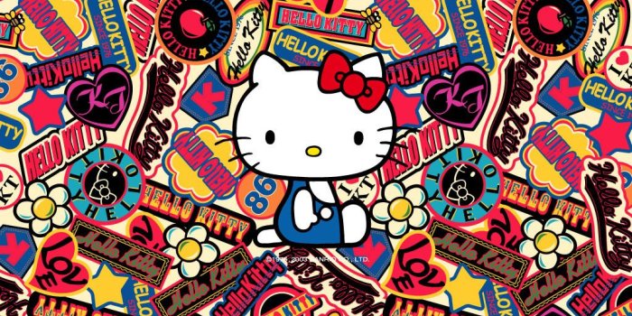 1024x768 Hello Kitty Logos - Sanrio Wallpaper (2359052) - Fanpop