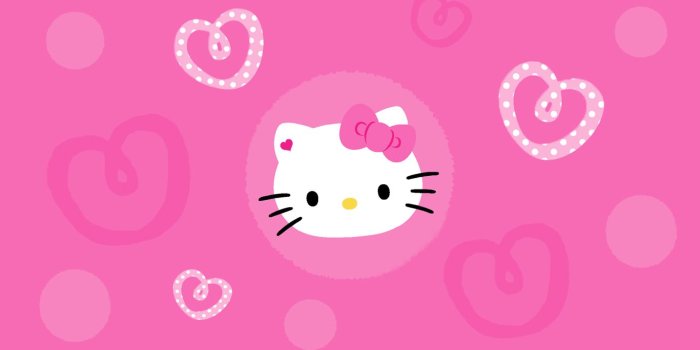 1366x768 75+] Hello Kitty Wallpaper Pink on WallpaperSafari