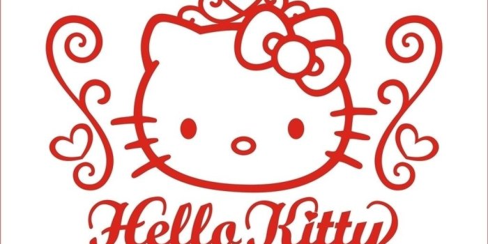 1024x896 Hello Kitty Logo (id: 100930) | BUZZERG
