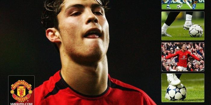 1024x768 Awesome Cristiano Ronaldo Manchester United Wallpaper Hd | Soccer