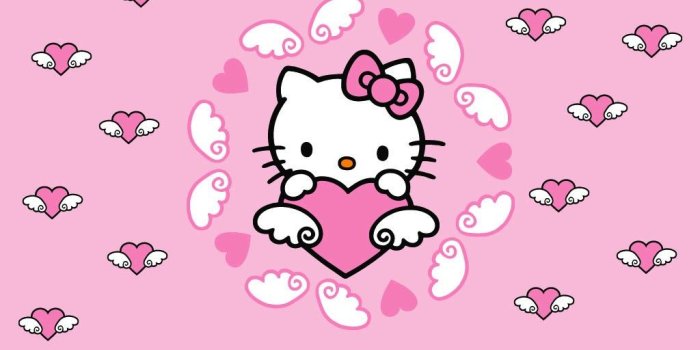 1024x768 Hello Kitty Valentine Wallpaper - Wallpapers Browse