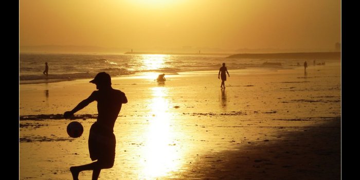 1024x768 Blue Soccer Ball Football | Free Wallpaper