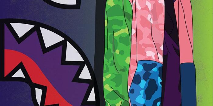 853x1279 Anime Bape Wallpapers