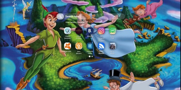 1280x720 Peter Pan Wallpaper & Disney Peter Pan Movie