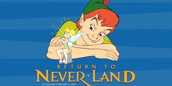 1024x768 Peter Pan Return to Neverland Cartoon HD Background for Galaxy Note
