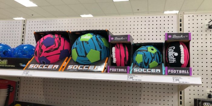 1024x768 Goliath Waterproof Soccer Ball Only $9.59 at Target (Just Use Your