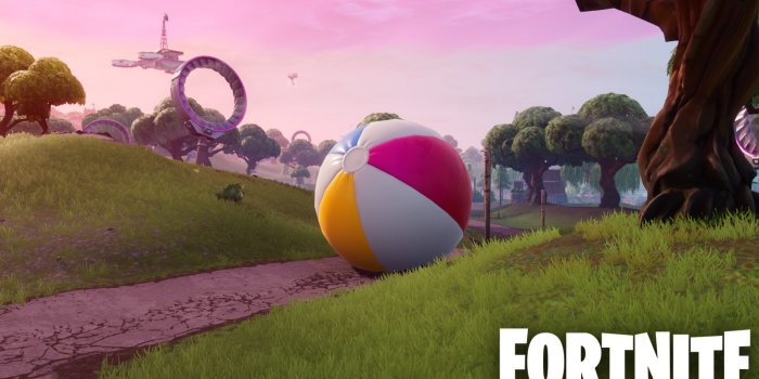1600x900 Fortnite: How to complete 'Bounce a giant beach ball in different