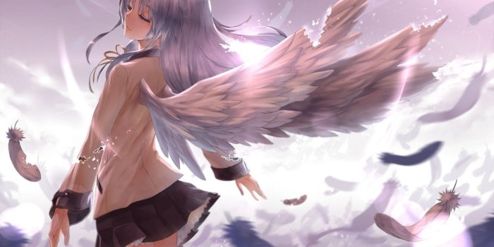 2560x1440 Anime angel girl wallpaper - SF Wallpaper