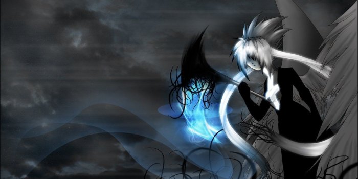 1308x859 Elegant Hd Wallpapers Dark Angel Anime | HD Wallpaper