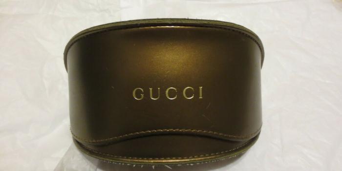 1600x1200 Gucci sunglasses brown gold with case