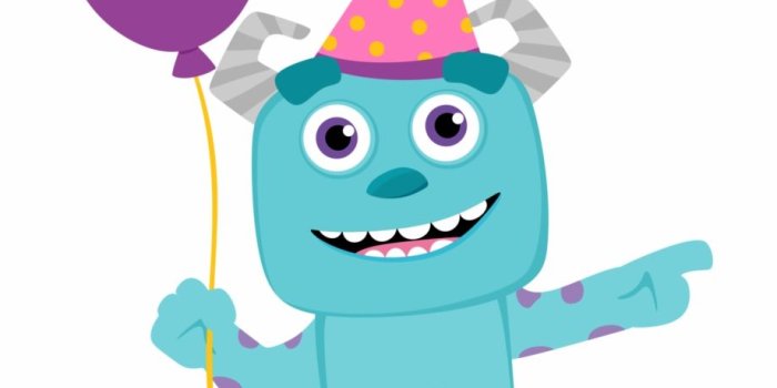 920x980 Monster Clipart Monster Face - Happy Birthday Monster Inc Free PNG