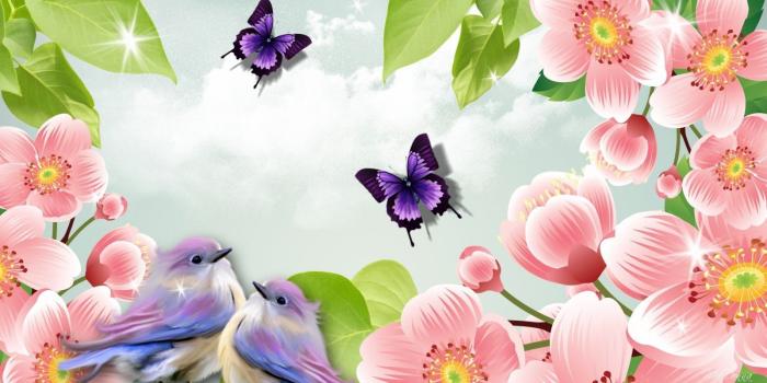 1600x900 40+ Cute Spring Wallpapers - Download at WallpaperBro