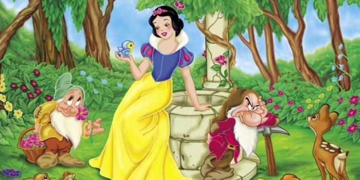 1024x768 Snow White Wallpapers