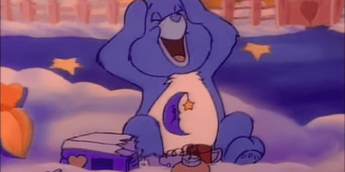 1076x747 the crazy blue care bear | cartoon in 2019 | Cartoon profile