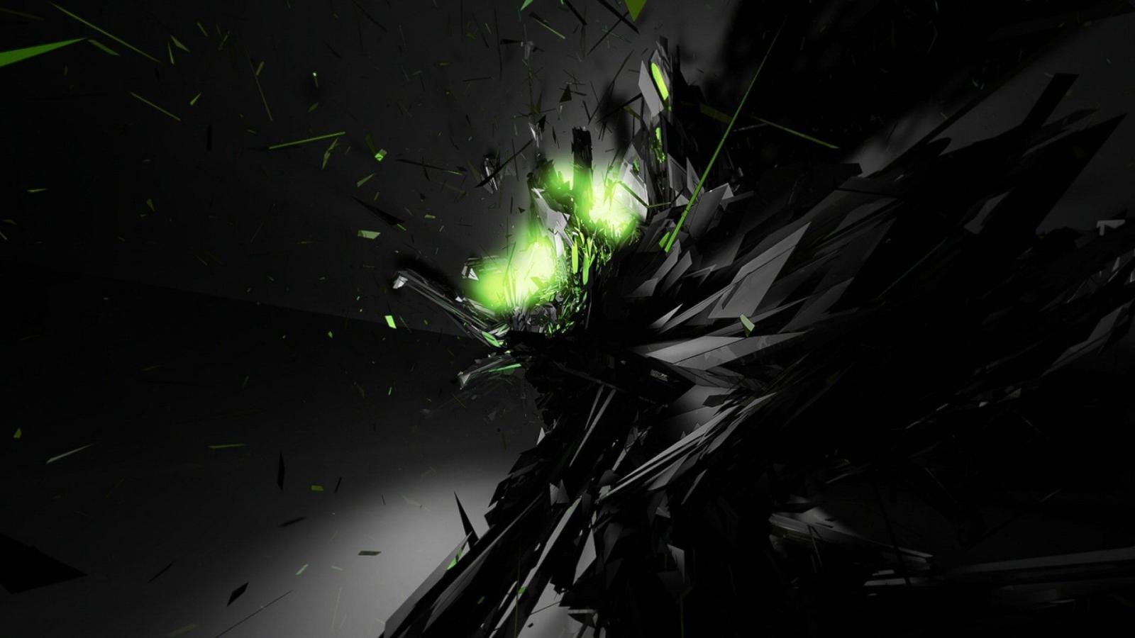 1920x1080 Green and Black Abstract Wallpaper (71+ images)
