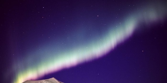 1440x1078 Free wallpaper background: Northern Lights Brooks Range Mountains Alaska