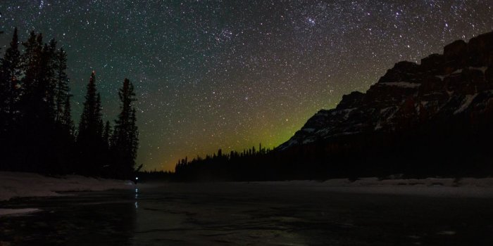 1244x700 Alaska aurora aurora borealis northern lights Nature sky landscape