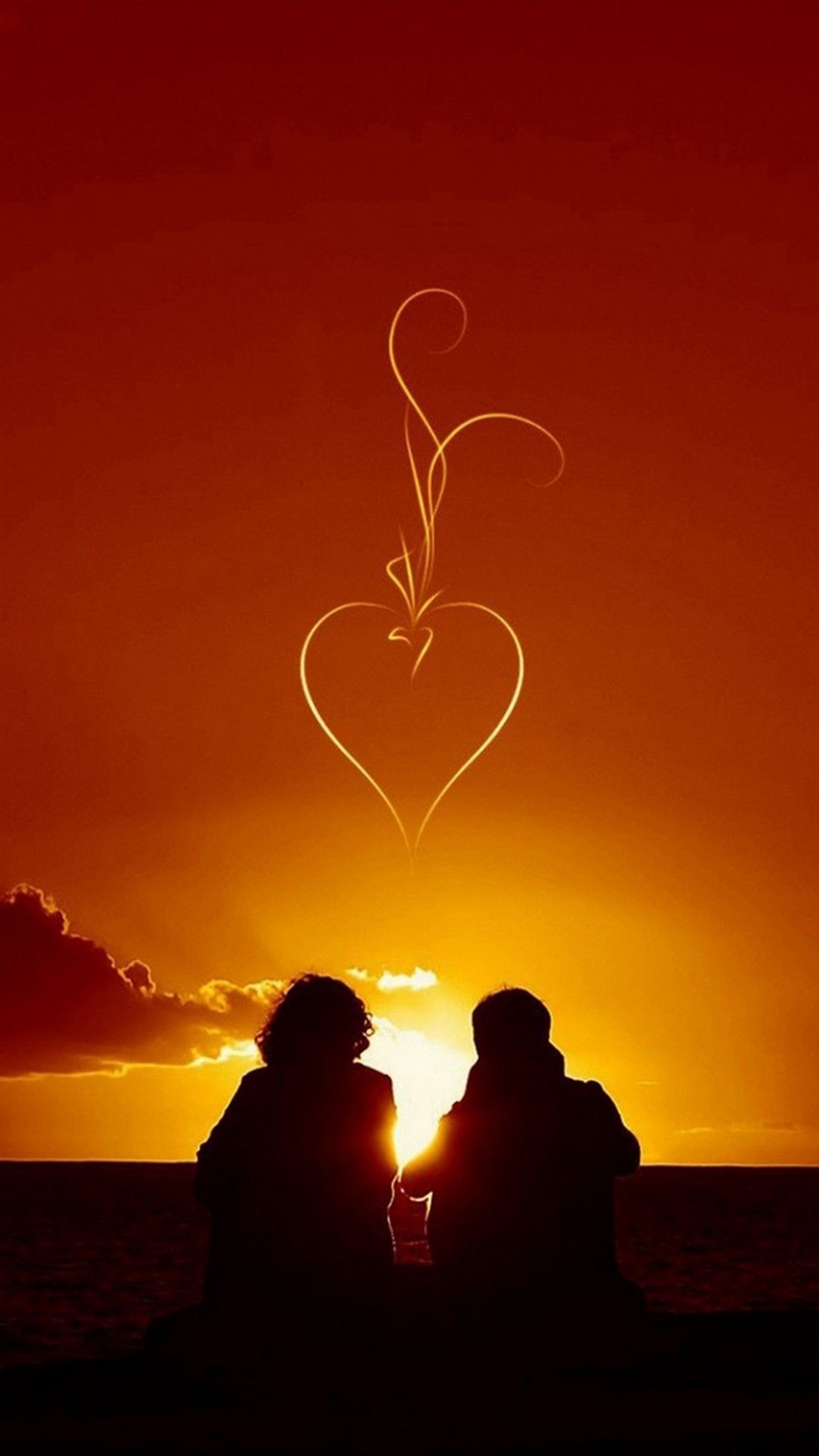 1242x2208 Cute Couple Backgrounds ·① WallpaperTag