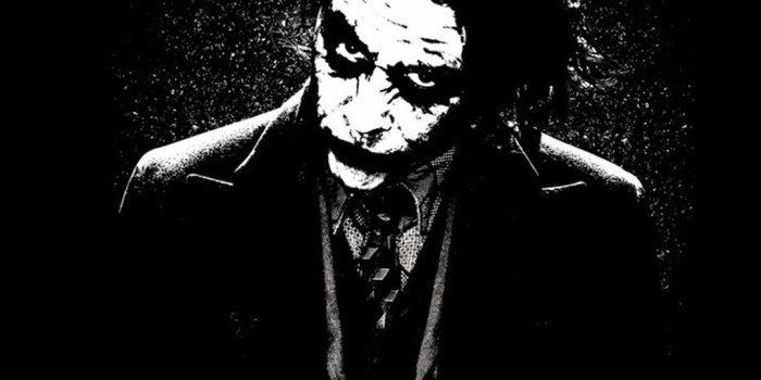 1080x1920 The Joker Batman Black White iPhone 8 Wallpapers Free Download