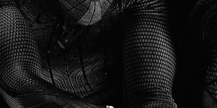 736x1308 Black Wallpaper: Spiderman Hero Dark Bw Art Illustration #iPhone #6