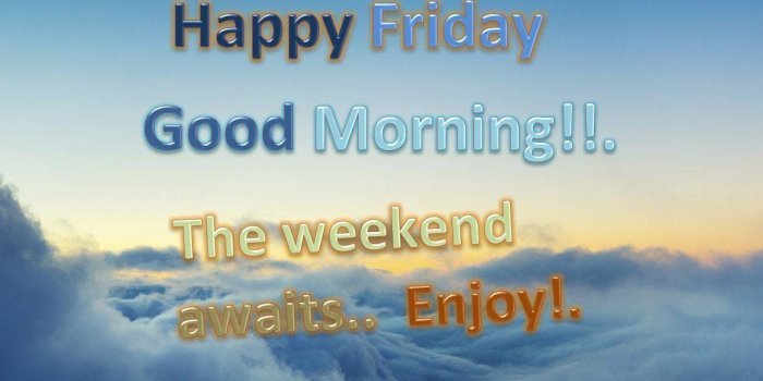 1192x756 25 Good Morning Friday Images, Pictures, Quotes and Wallpapers