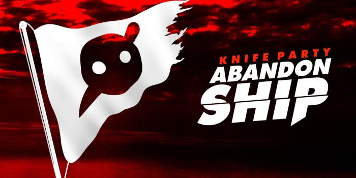 1664x936 Music Knife Party Knife Party Album Cover Ship Black White Red