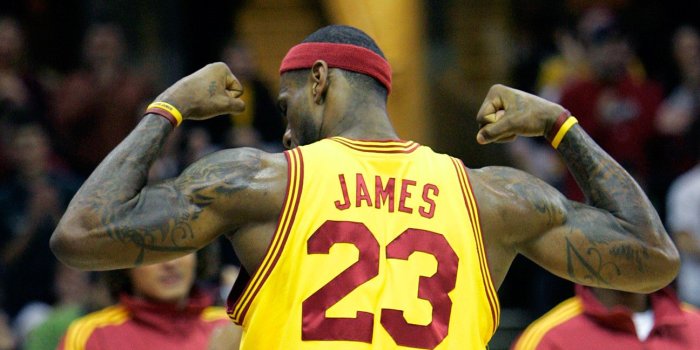 1296x729 Image Source From Https - Lebron James Showing His Muscles (#427273