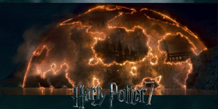 1920x1080 HD wallpaper: burning castle wallpaper, Harry Potter, Hogwarts