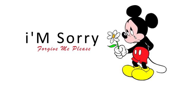 1920x1200 Cute Apology Messages to a Lover with Sorry Images - iLove Messages