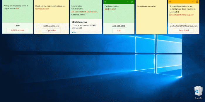 1600x900 How to get the most out of Windows 10's Sticky Notes app with a Task