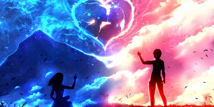 1920x1200 Romantic Couple ANIME Wallpapers