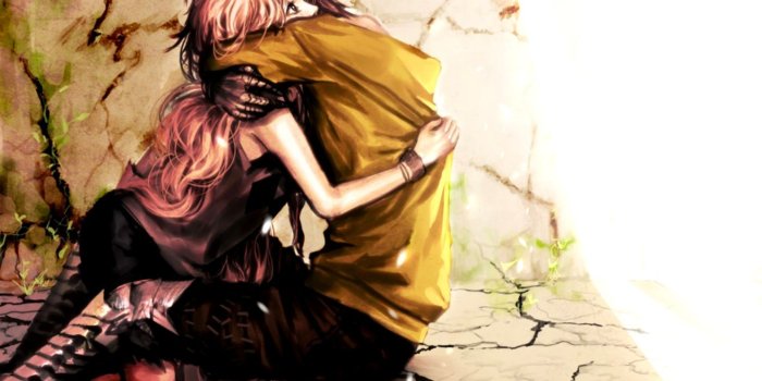 1488x950 Anime Girl Boy Hug Love Art Hd Wallpaper | Free Coloring Pages