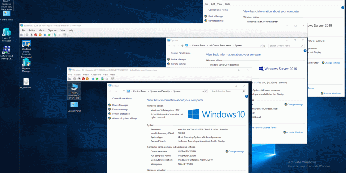 1920x1080 Windows Server 2019 Standard, Datacenter, Essentials & Hyper-V