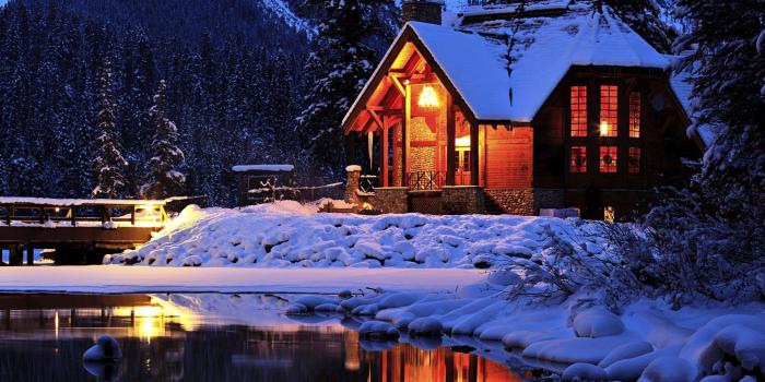 1920x1200 62+ Winter Cabin Wallpapers on WallpaperPlay