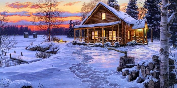 1920x1200 65+ Log Cabin Wallpapers on WallpaperPlay