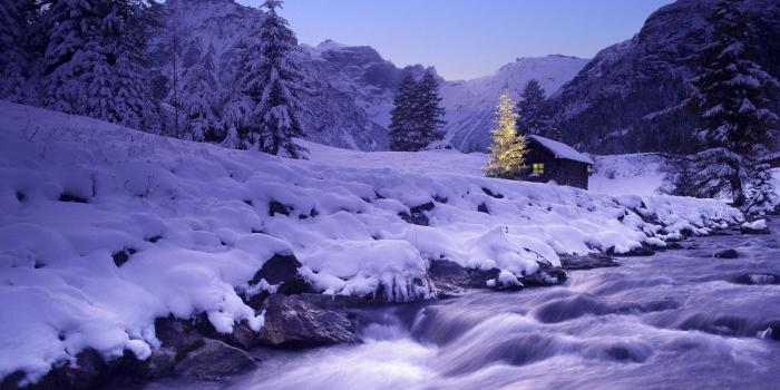 1920x1080 Log Cabin Snow Images - GetWall