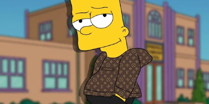 1080x1080 Similiar Hood Bart Simpson Supreme Wallpaper Keywords