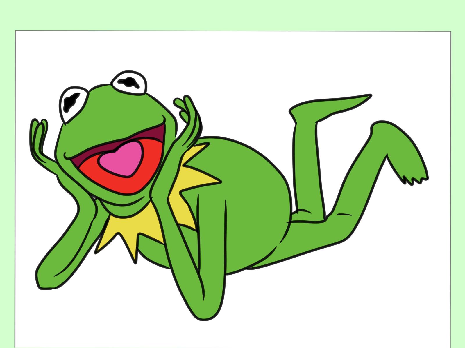 3200x2400 How to Draw Kermit the Frog: 11 Steps (with Pictures) - wikiHow